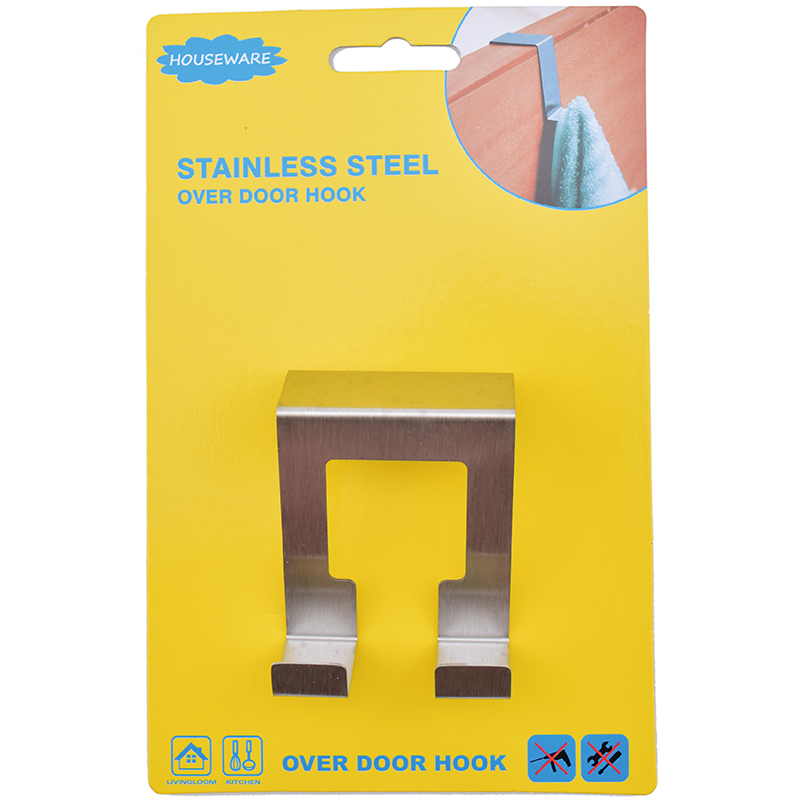 SH6.039 Stainless Steel Over Cabinet Door Hook
