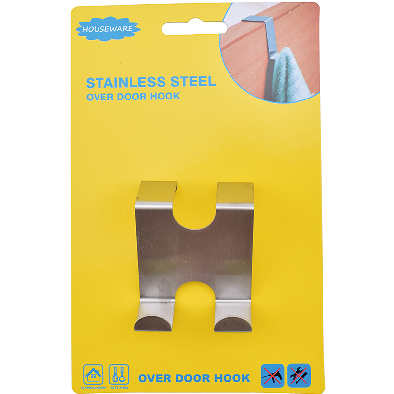 SH6.038 430Stainless Steel Over Drawer Door Hook