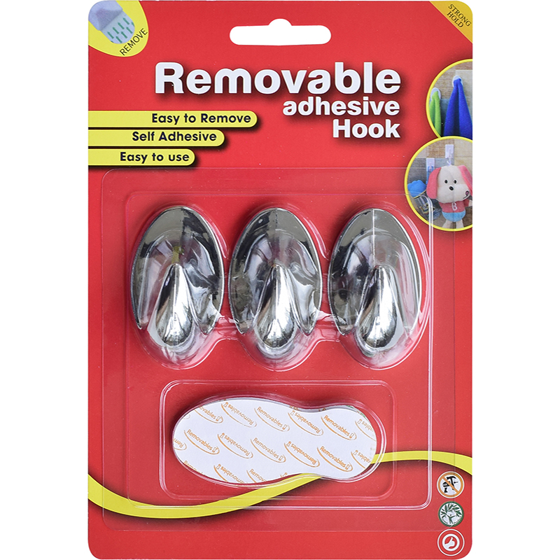 SH2.011 Plastic Adhesive Removable Hanger and Hook