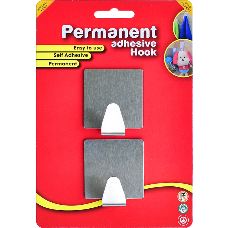 SH6.009 Stainless Steel Adhesive Hook for Clothes
