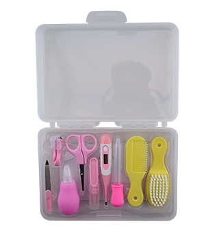SH1.149 baby grooming set plastic professional nail care kit
