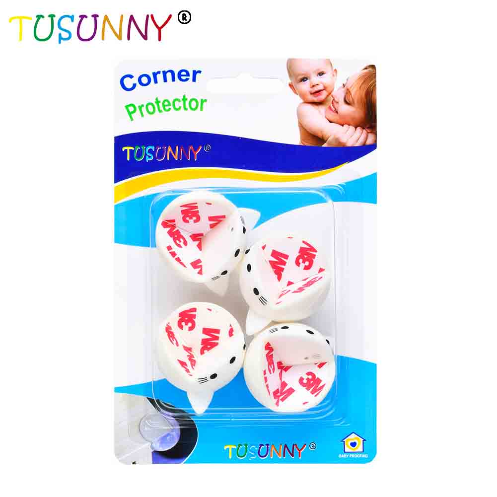 SH1.109 Cute Silicon Desk Corner Protector For Baby Safety
