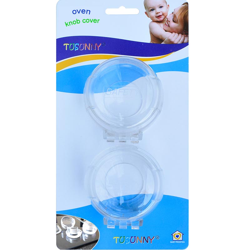 SH1.032C Baby Safety Big Size Transparent Stove Knob Cover Gas Safety Cover In home