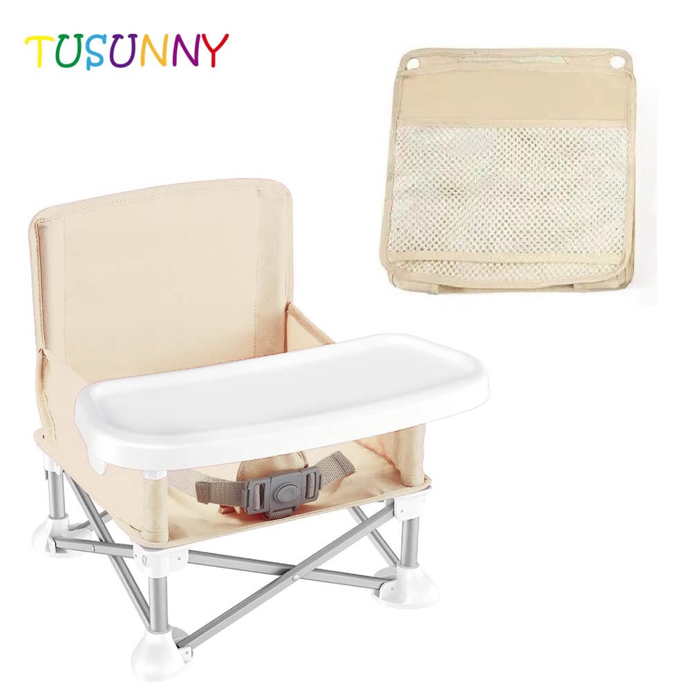 SH1.410 Baby Folding Portable Travel Booster Seat High Chair For Dining