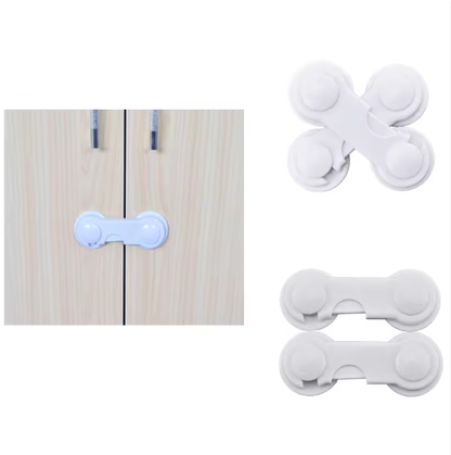 Non Drilling Durable Baby Safety Cabinet Lock
