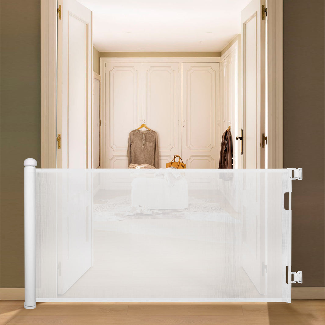 Extra Size Multifunction Baby Safety Retractable Gate