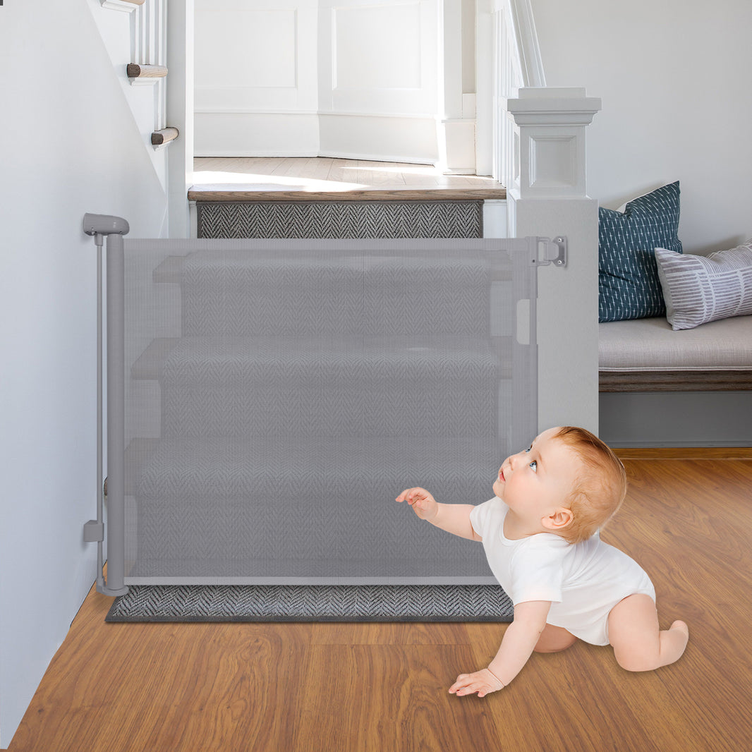 Retractable Mesh Baby Safety Gate